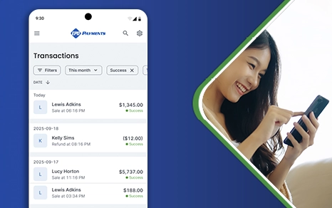 Payments dashboard preview