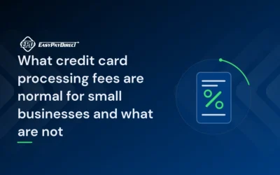 What credit card processing fees are normal for small businesses and what are not
